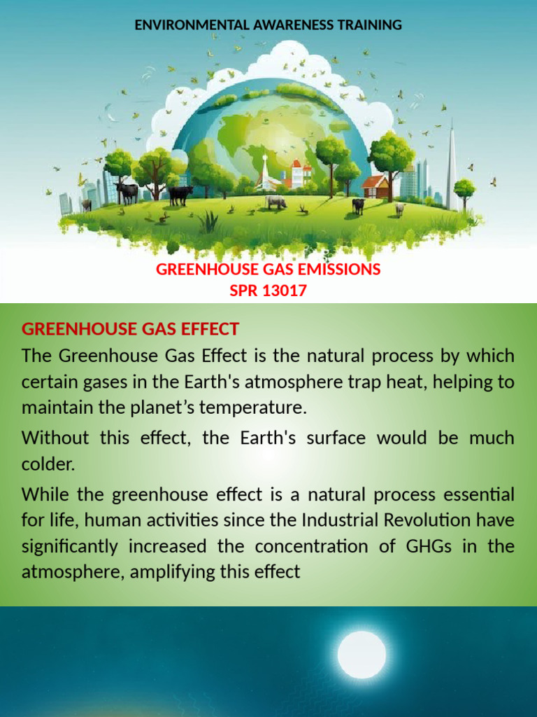 Greenhouse Gas Emissions | PDF | Greenhouse Gas | Efficient Energy Use