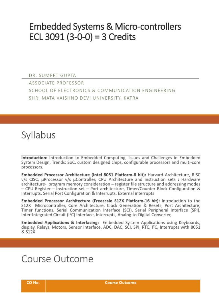 Embedded Systems & Micro-Controllers-1-01-12-2020 | PDF ...