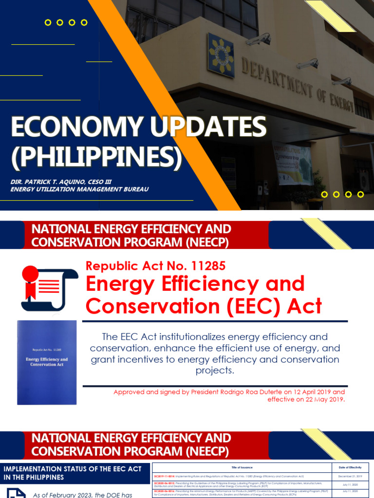 Philippines Energy Efficiency Updates | PDF | Energy Conservation ...
