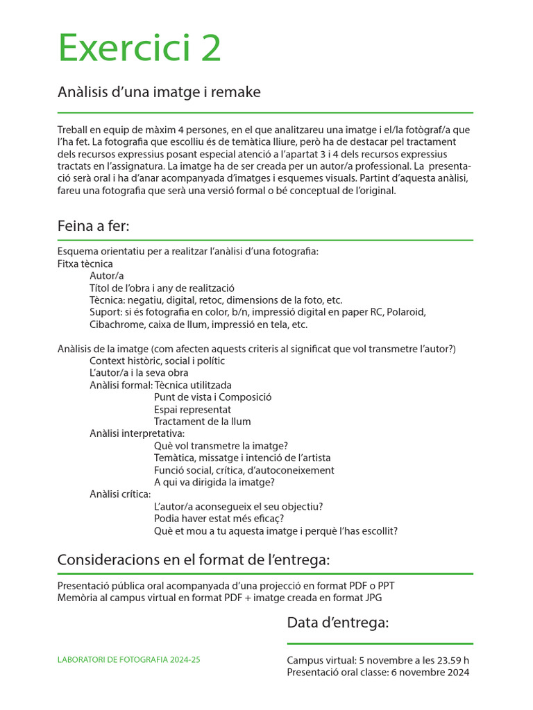 Ex2 - Analisis Imatge | PDF