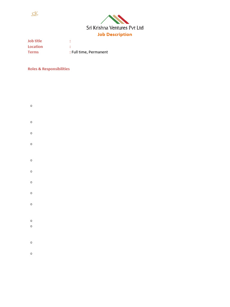 Jd For Bbs Engineer Pdf Specification Technical Standard