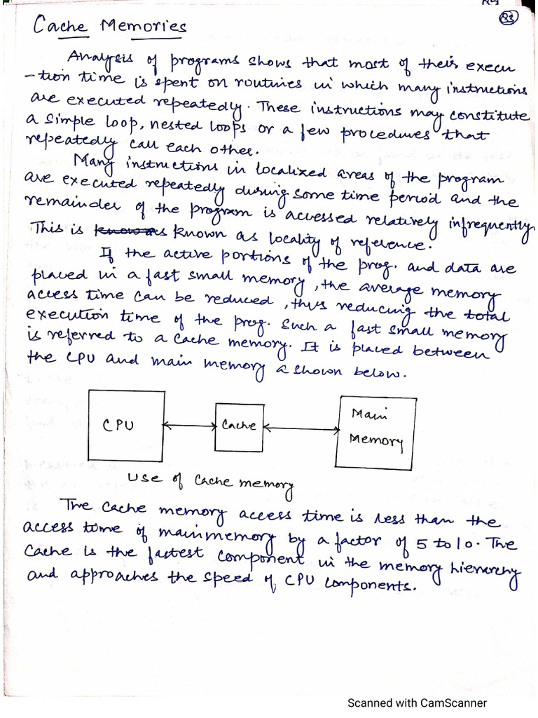 Cache Mapping Techniques | PDF