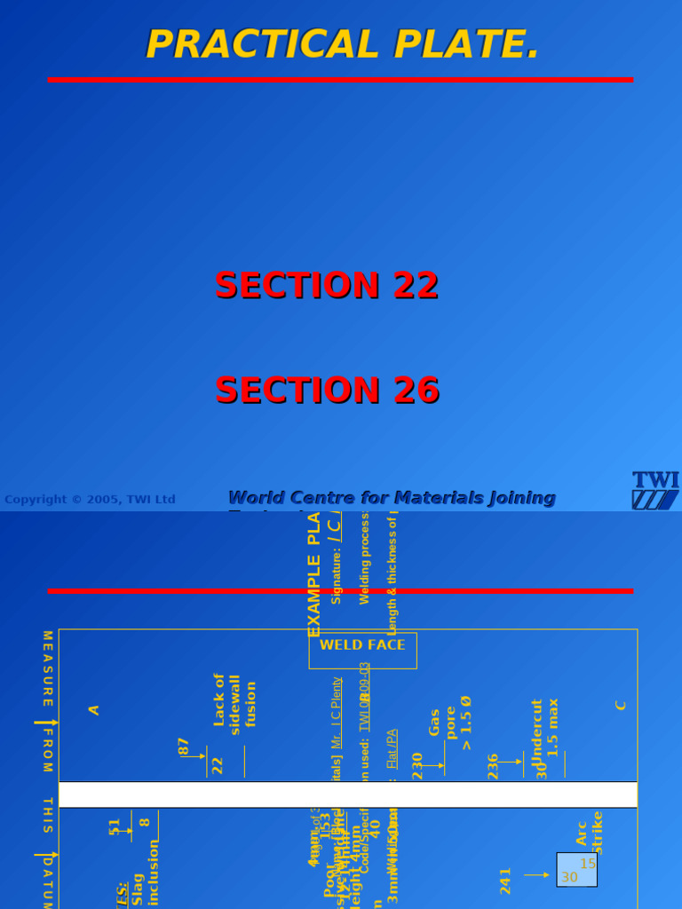 Welding Inspection Report Example | PDF | Welding | Construction