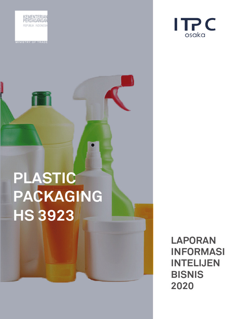 Market Brief Plastic Packaging HS 3923 Final - Web | PDF | Bisnis