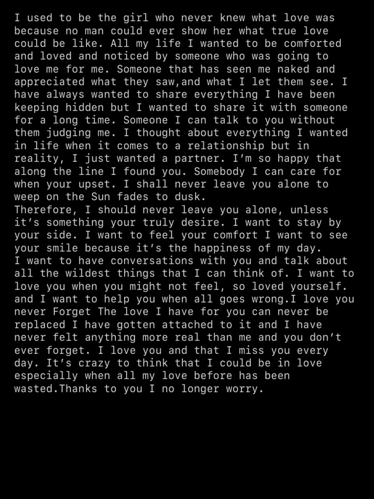 I used to be the girl who never knew what love was because no man pdf