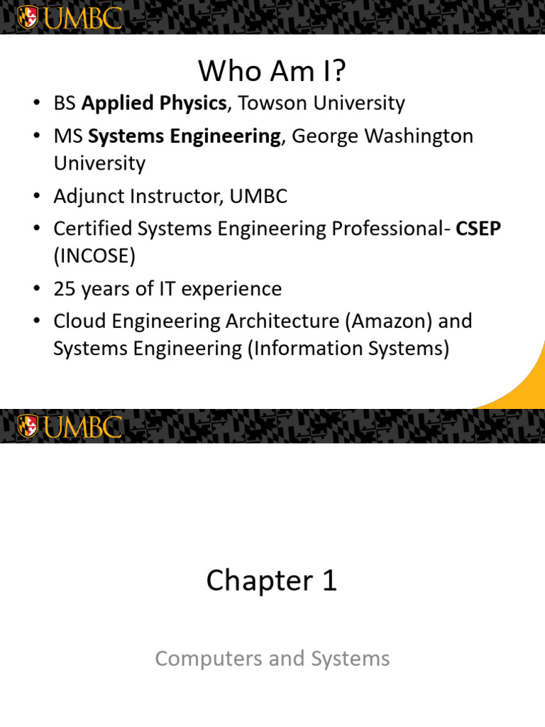 Chapter 1 | PDF | Operating System | Central Processing Unit