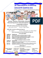 Cursos de Educación Especial para Maestros y Falicitadores 