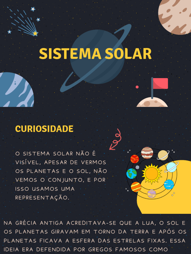 Curiosidades sobre o Sistema Solar | PDF | Planetas | Sistema Solar