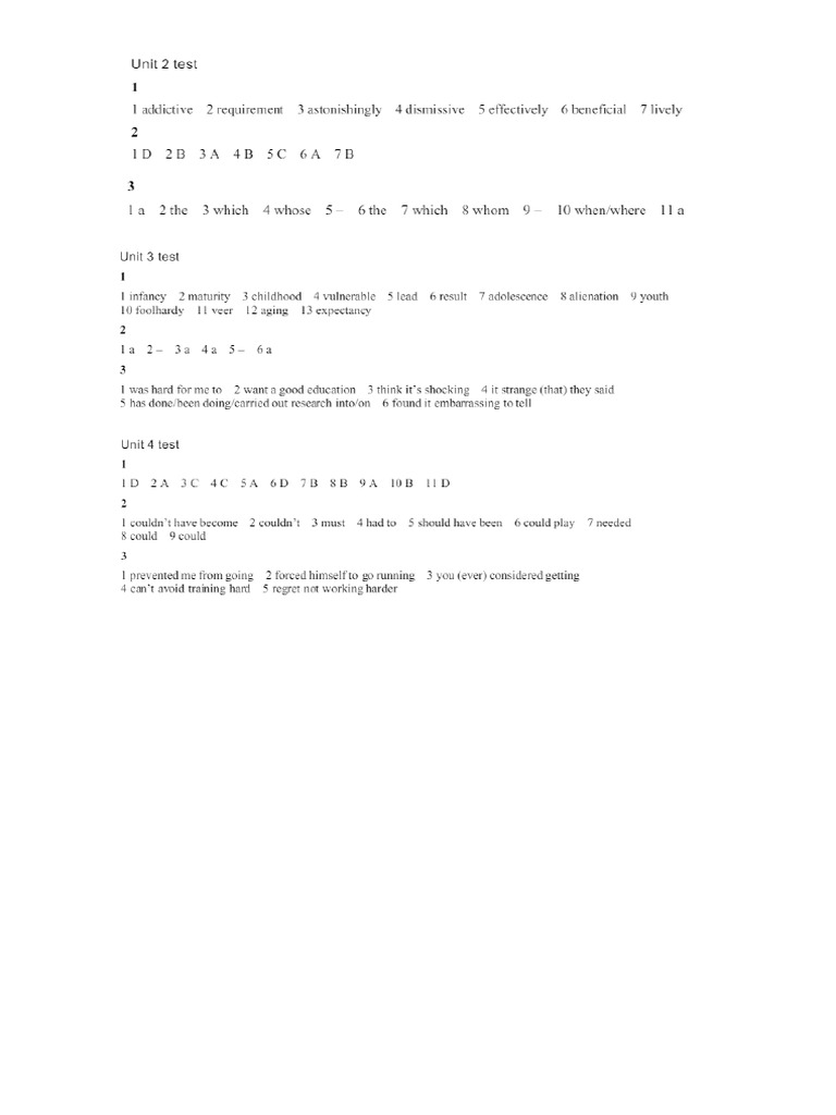 Keys Test | PDF