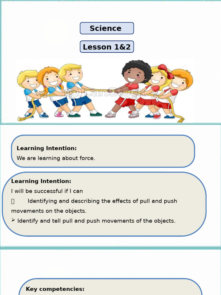 Understanding Push and Pull Forces | PDF
