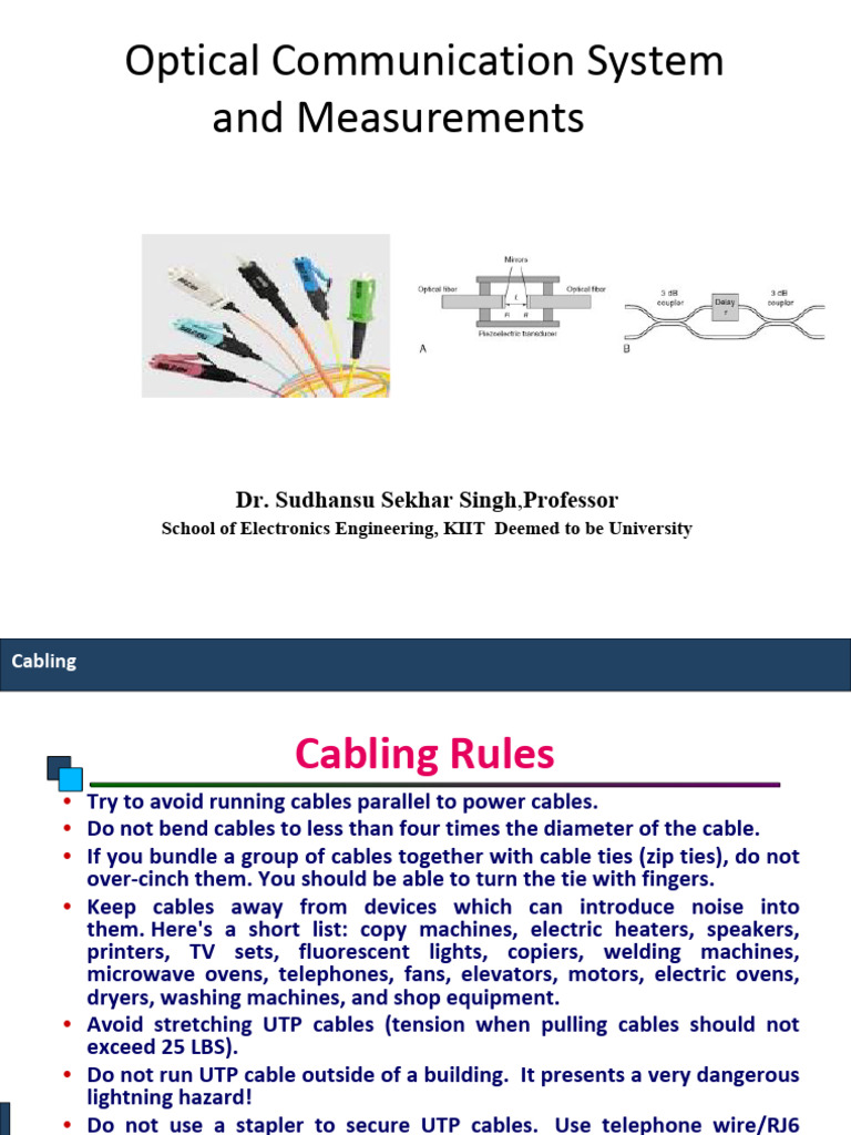Understanding Optical Fiber Joints | PDF | Optical Fiber | Optics