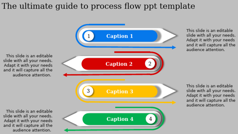Process Flow PPT Template Guide | PDF