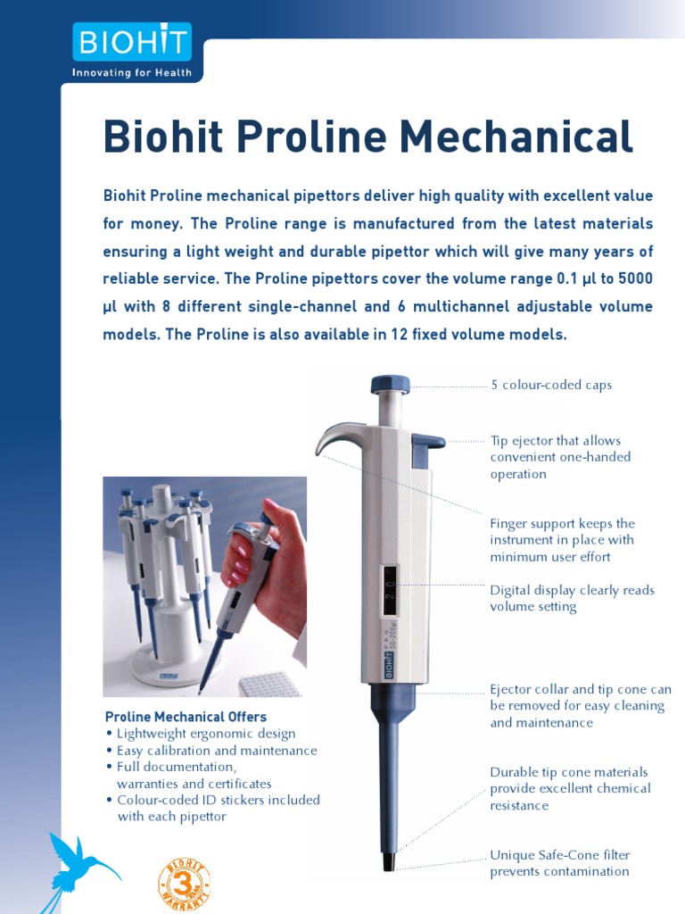 Biohit Pipette Technology Computing And Information Technology
