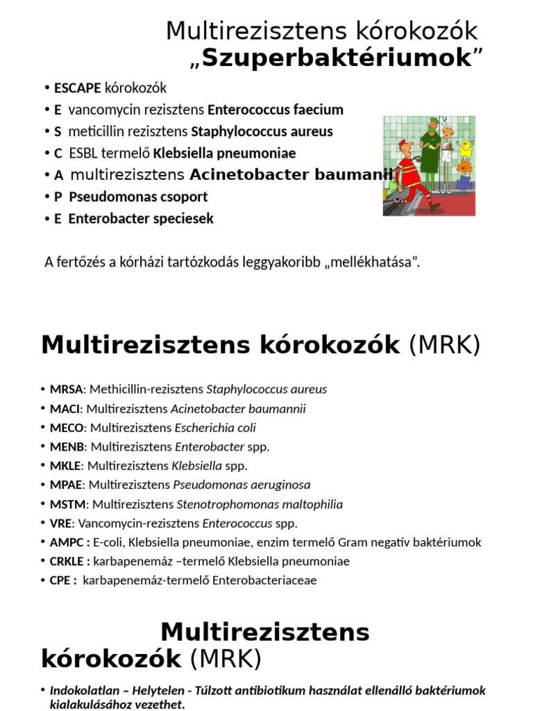 Multirezisztens Baktériumok | PDF