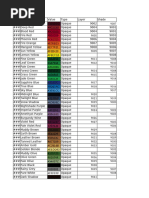 MSP Rare Skin Hex Codes List | PDF | Green