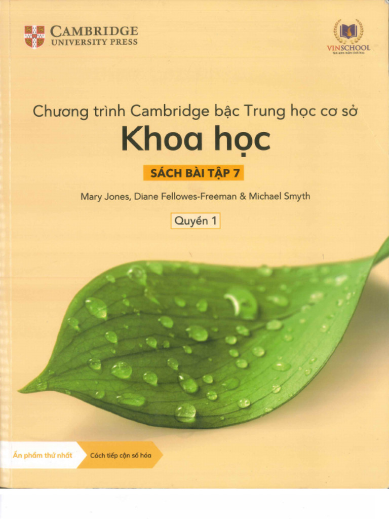 Khoa Hoc Sach Bai Tap 7 Quyen 1 | PDF