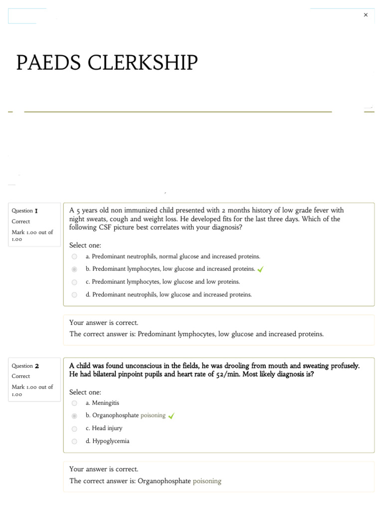 Peads End Clerkship Assessment,,,Group A | PDF | Hepatitis | Congenital ...