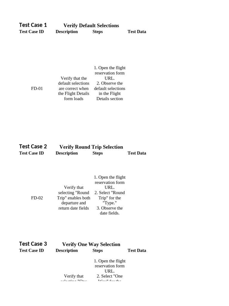 Test Cases | PDF | Computing | Software Engineering