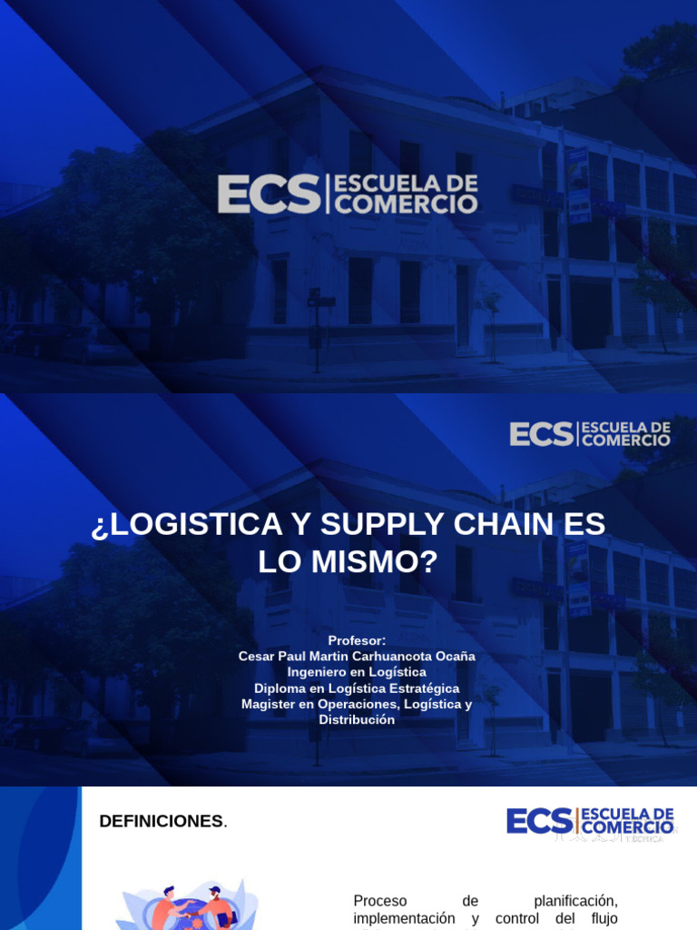 Logistica - Cadena de Suministro | PDF