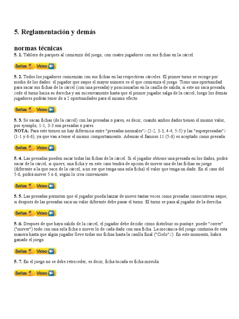 reglas del parqués Juego de azar Ajedrez