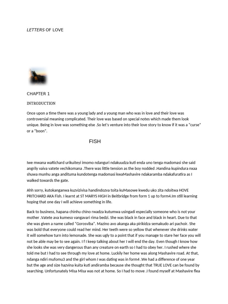 Letters of Love | PDF