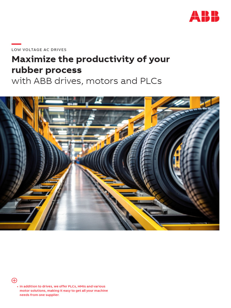 ABB Drives for Rubber Process Efficiency | PDF | Programmable Logic ...