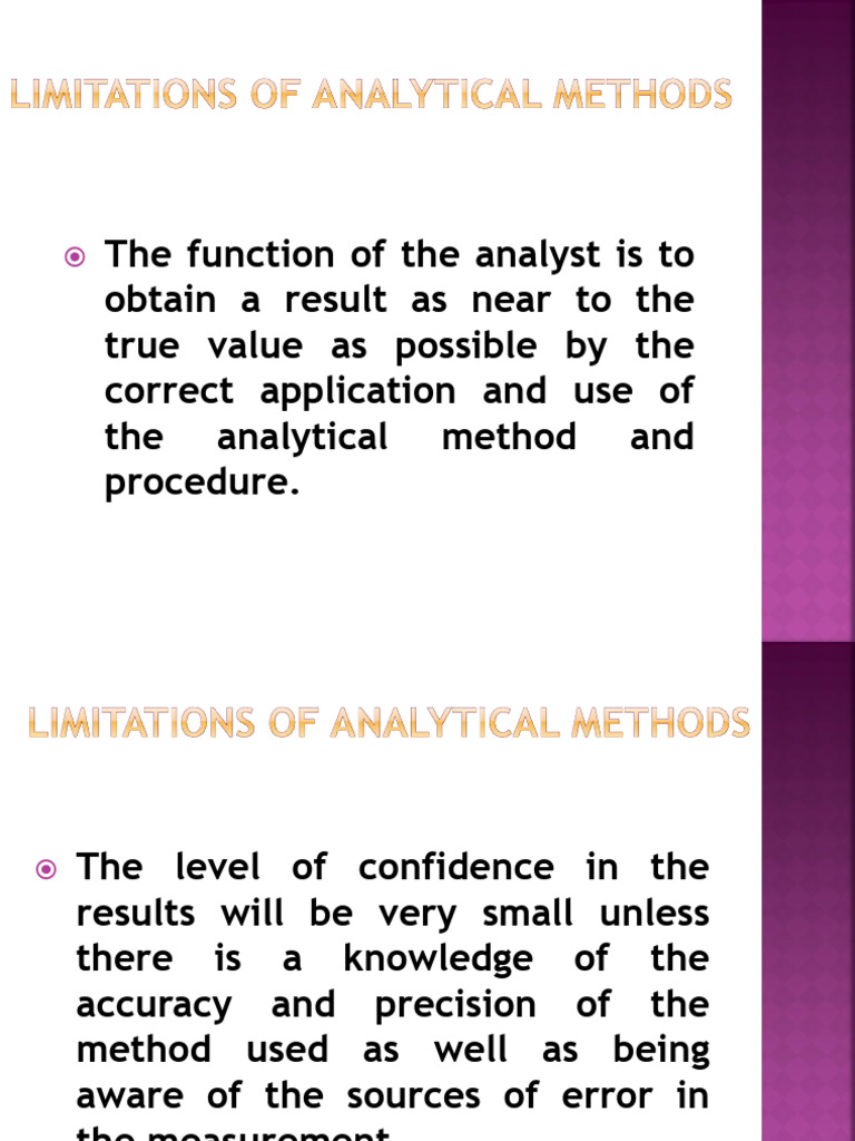 Accuracy and Precision in Analysis | PDF | Standard Deviation ...