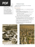 Settlement in Spain