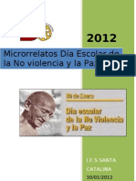Microrrelatos Día Escolar de La No Violencia y La Paz