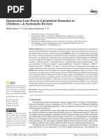 Kane IOL Calculation Formula Overview | PDF | Ophthalmology | Human Eye