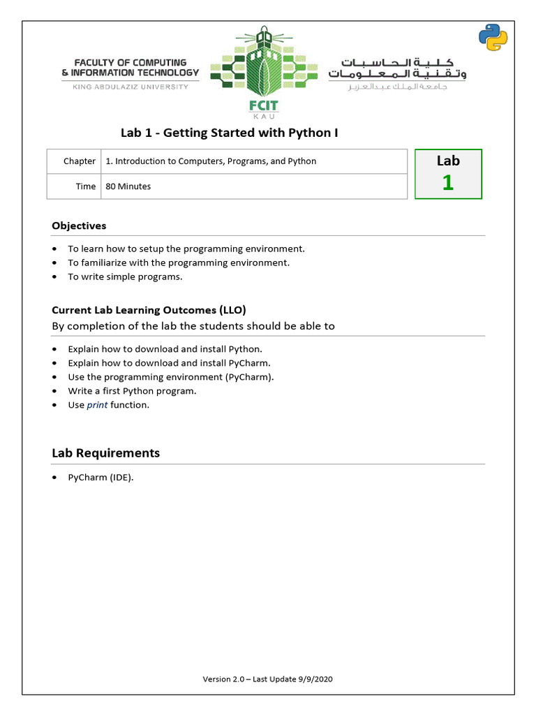 Lab+1 | PDF | Integrated Development Environment | Software Engineering