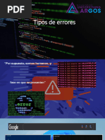 Tipos de Errores en Programación | PDF | Error de programación ...