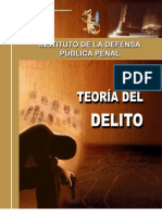Teoria Del Delito - Idpp - Guatemala