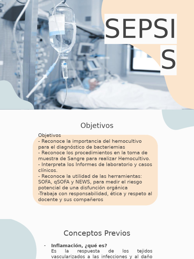 Diagnóstico y Manejo de Sepsis | PDF | Septicemia | Inmunología