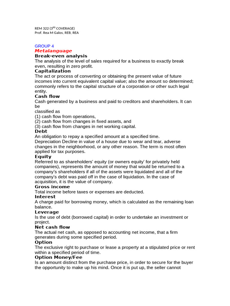 Management | PDF | Equity (Finance) | Cost Of Capital