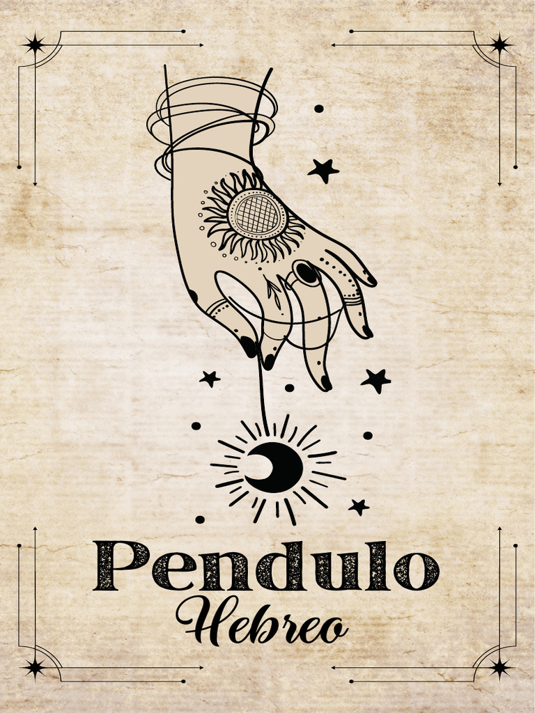 Introducción al Péndulo Hebreo | PDF | Kábala | Péndulo
