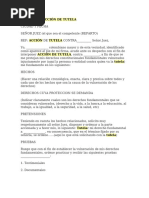 Modelo de Contestación Tutela Colombia | PDF | Derecho Constitucional ...