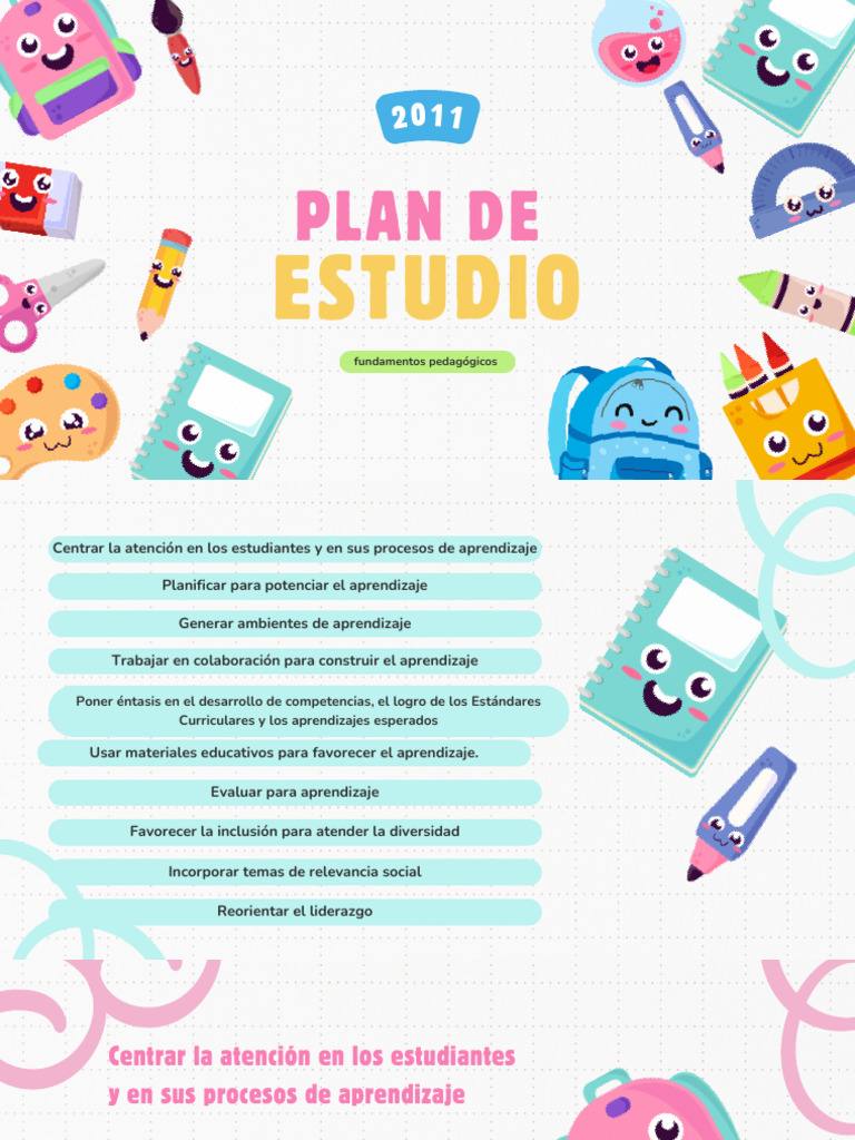 Fundamentos Pedagógicos y Psicológicos en Educación | PDF | Plan de ...