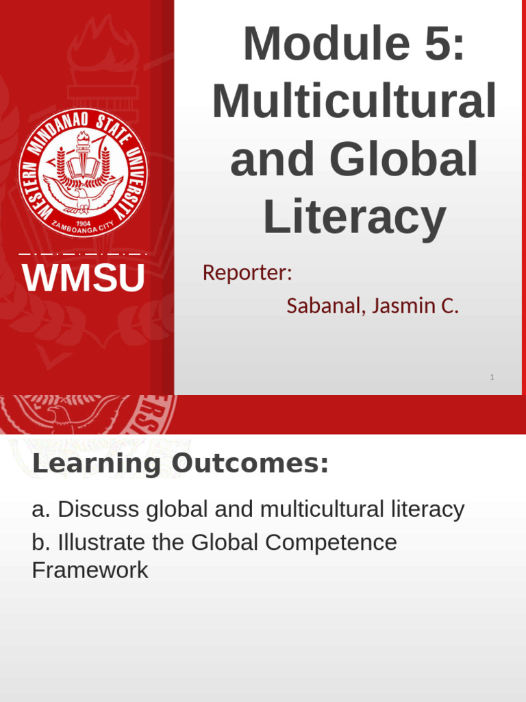 Multicultural and Global Literacy Guide | PDF | Literacy | Multiculturalism