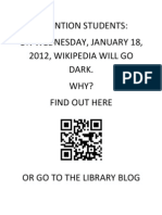 SOPA Poster QR Code