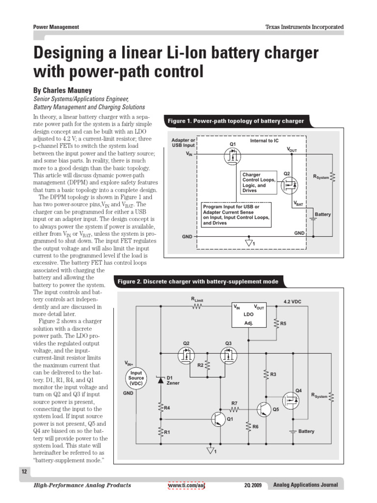 BQ24075TRGTR Design | PDF | Battery Charger | License