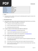 SAIT Tuition Refund Policy Overview | PDF | Tuition Payments | Payments
