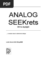 Download ANALOG SEEKrets DC to Daylight by Leslie Green SN79500452 doc pdf