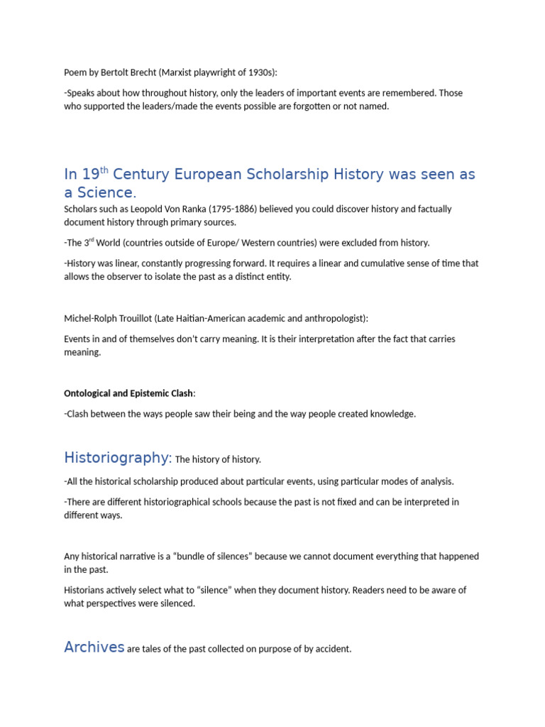Understanding Caribbean Historiography | PDF | Historiography | Caribbean