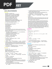 Answer Key - Mindset For IELTS Level 1 Student - S Book