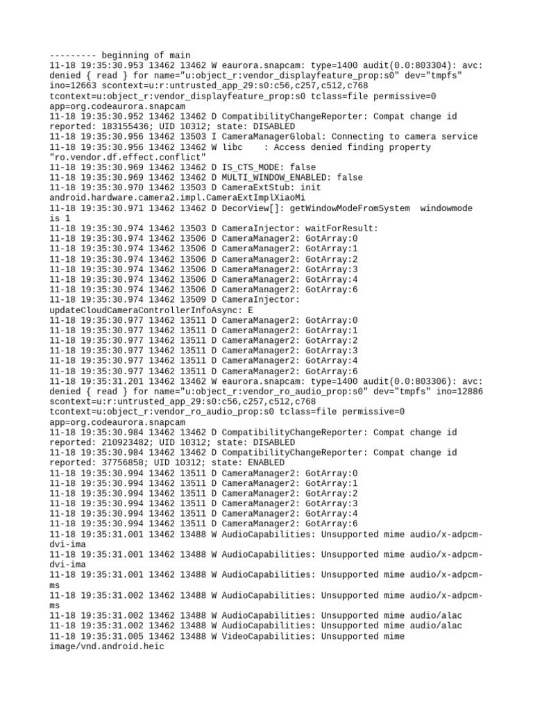 Log Cat 1731938730856 | PDF | Computer Programming | Computing