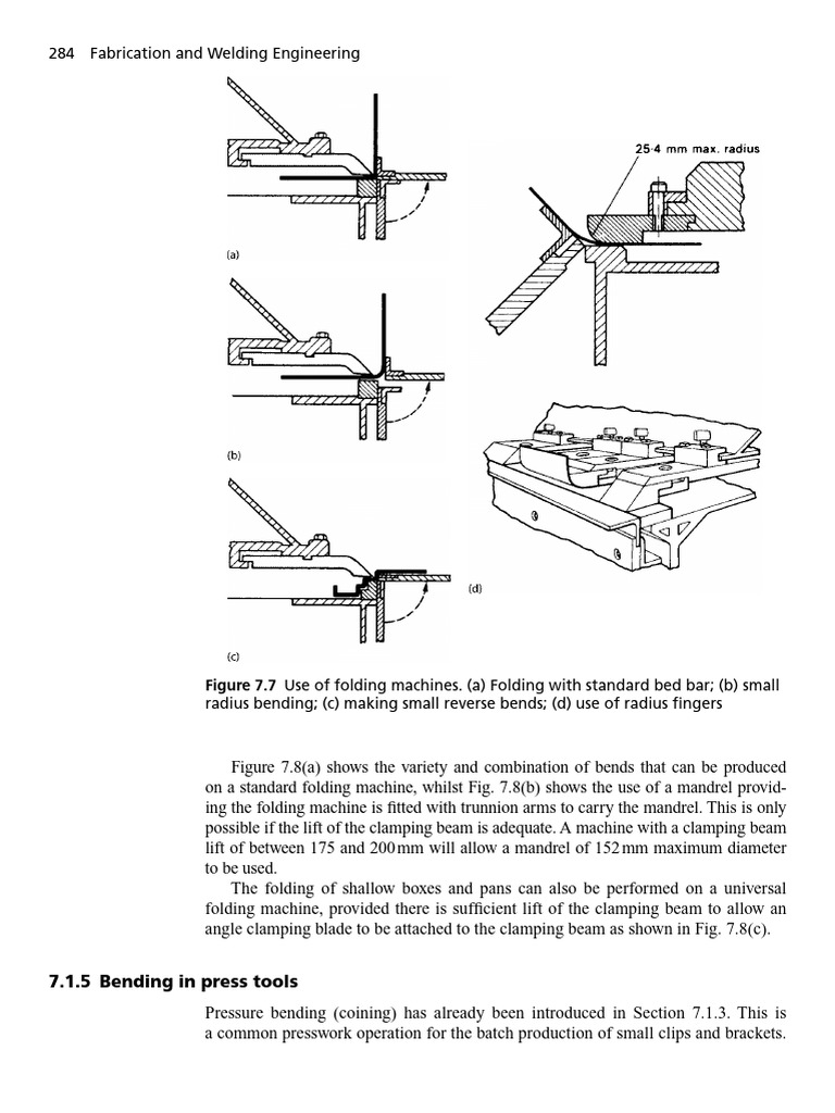 Folding and Bending Techniques in Welding | PDF