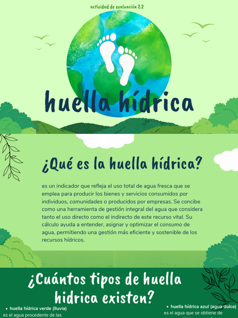 Huella Hídrica y Contaminación del Agua | PDF | Agua | Agua subterránea