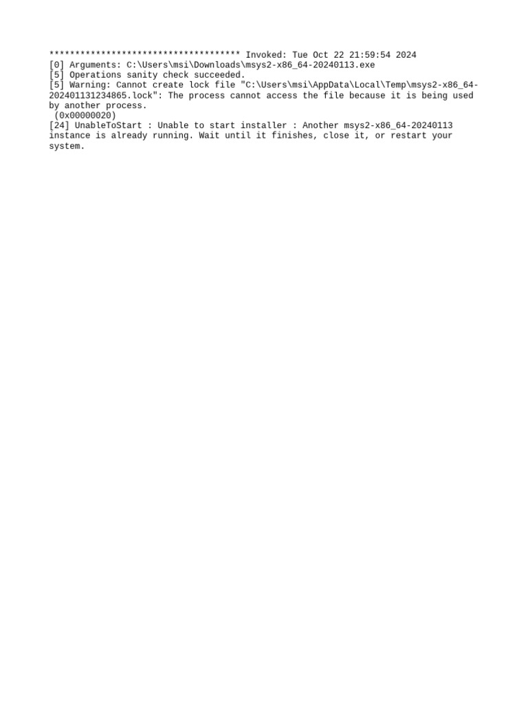 Installation Log | PDF | Computers | Technology & Engineering