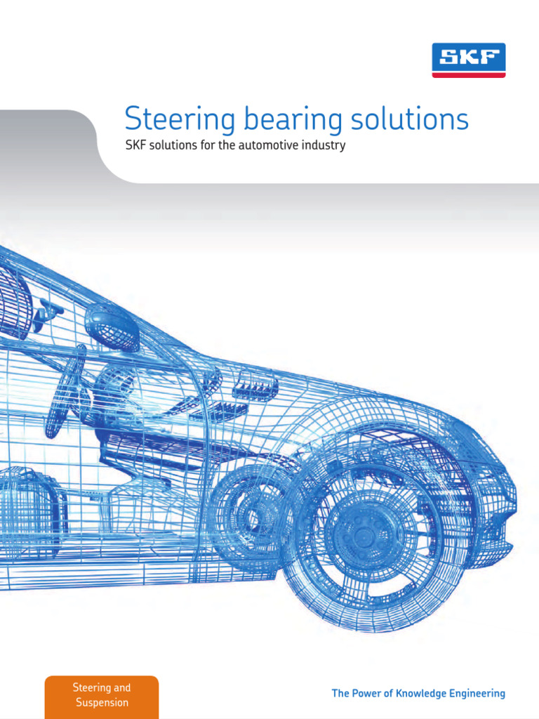 SKF Automotive Steering Bearings Guide | PDF | Steering | Bearing ...